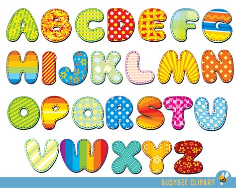 Alphabet Clipart Color Alphabet Digital Alphabet Letters Clipart Alphabet Clipart Color Alphabet Digital Alphabet Letters Clipart