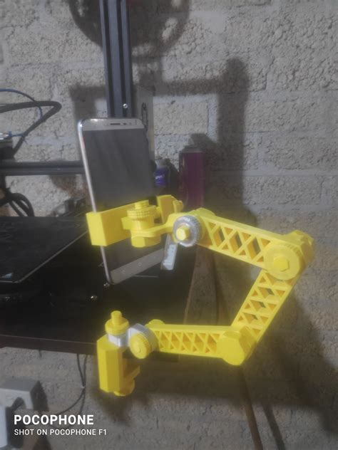 Archivo Stl Brazo Articulado Para Celular Modelo Para Descargar Y Archivo Stl Brazo Articulado Para Celular Modelo Para Descargar Y