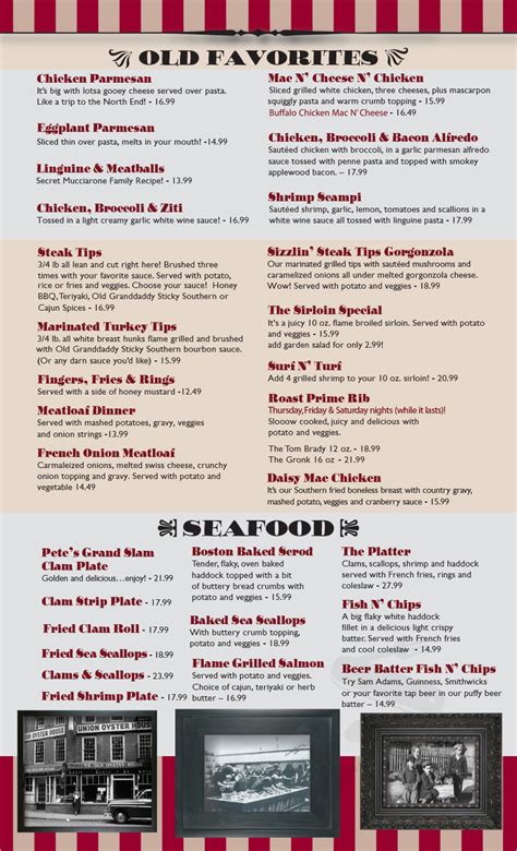 Ashland Ale House Menu In Ashland Massachusetts Usa Ashland Ale House Menu In Ashland Massachusetts Usa