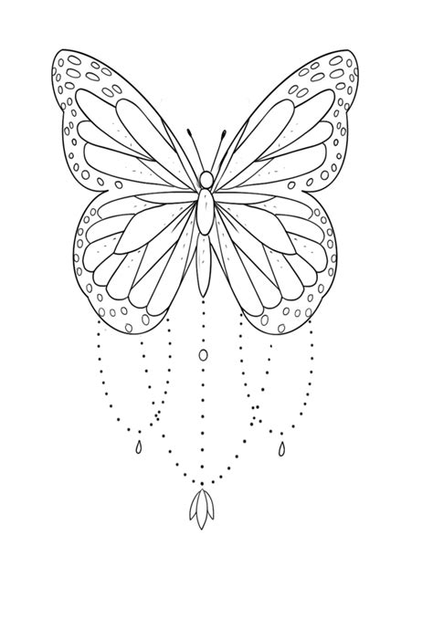 Butterfly Tattoo Printable Tattoo Outline Stencils Butterfly Tattoo Printable Tattoo Outline Stencils