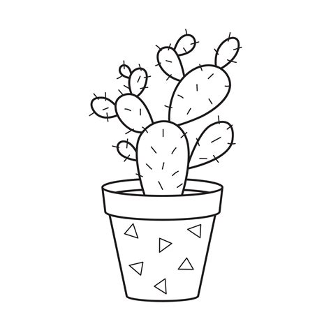 Cactus Outline