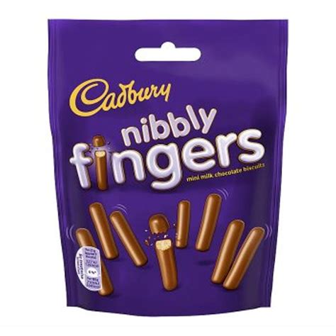 Cadbury Milk Chocolate Nibbly Fingers Brits R U S Cadbury Milk Chocolate Nibbly Fingers Brits R U S