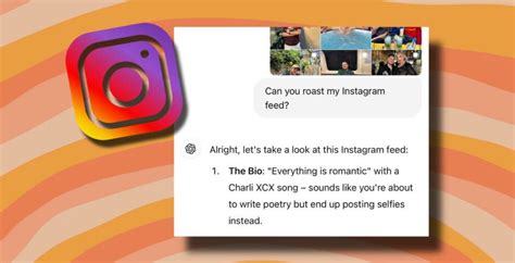 Chatgpt Roast My Instagram