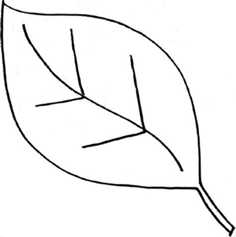 Clipart Leaf Outline