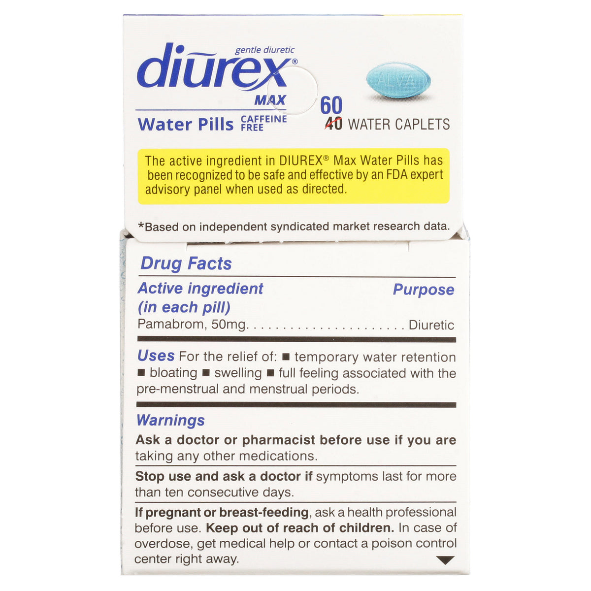Diurex Max Water Pills Maximum Strength Caffeine Free Diuretic Diurex Max Water Pills Maximum Strength Caffeine Free Diuretic