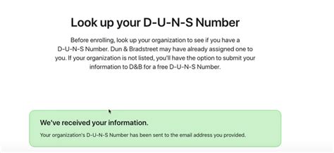 Duns Number Search Duns Number Search