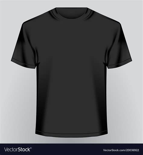 Empty Black T Shirt