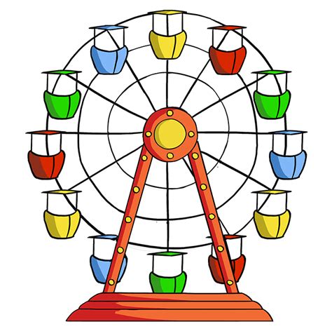 Ferris Wheel Drawing