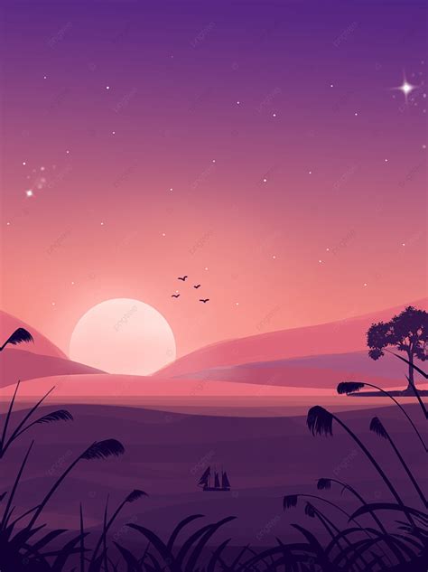 Gradient Sunset Background Material Wallpaper Image For Free Download Gradient Sunset Background Material Wallpaper Image For Free Download