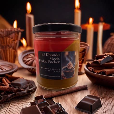 Hot Rhonda Meets Fudge Packer Rudewick Candles