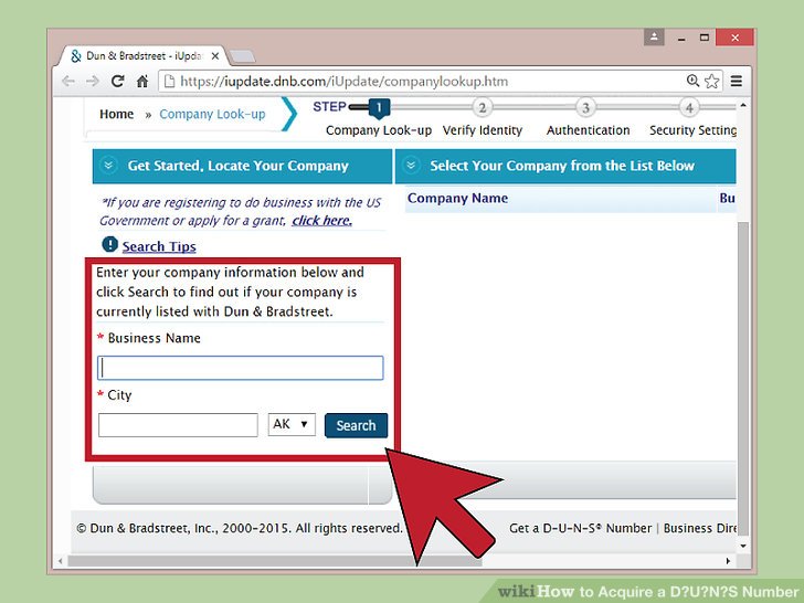 How To Acquire A D U N S Number 7 Steps With Pictures Wikihow How To Acquire A D U N S Number 7 Steps With Pictures Wikihow