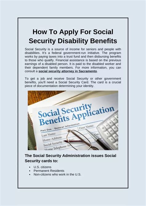 How To Apply For Social Security Disability Benefits By Disability How To Apply For Social Security Disability Benefits By Disability