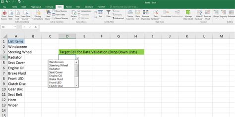How To Create A Drop Down List In Excel Geekflare How To Create A Drop Down List In Excel Geekflare