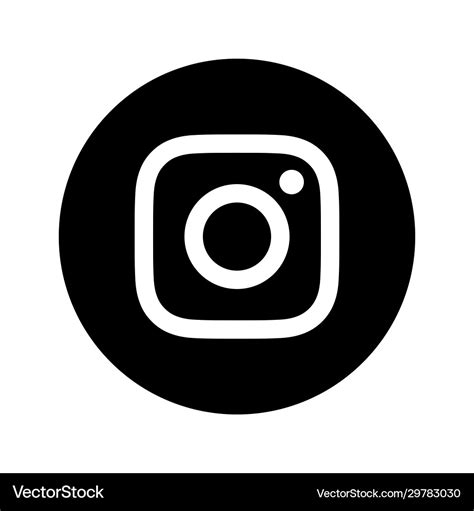 Instagram Icon Black