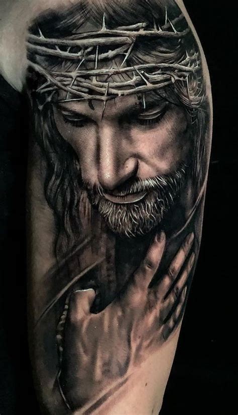 Jesus Tattoo Design
