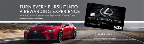 Lexus Pursuits Visa