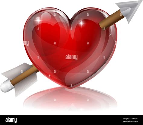 Love Hearts With Arrows Through Them Love Hearts With Arrows Through Them