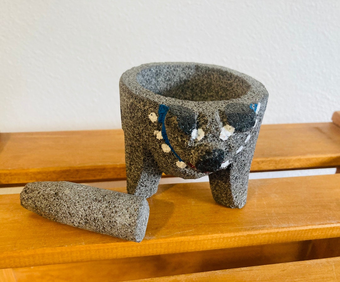 Mini Molcajete Pig Molcajete Mexican Handmade Etsy Mini Molcajete Pig Molcajete Mexican Handmade Etsy