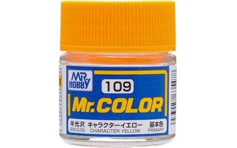 Mr Hobby C109 Semi Gloss Charact Yellow Mr Hobby C109 Semi Gloss Charact Yellow