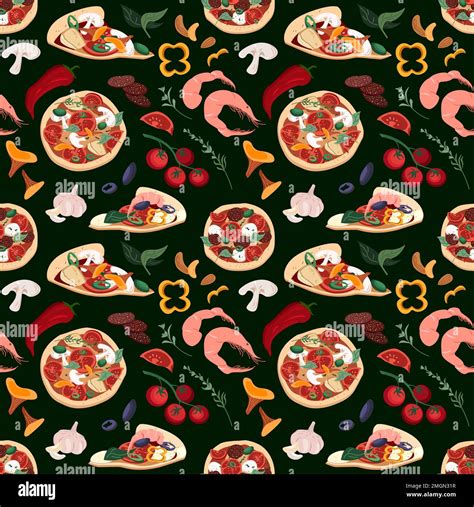 Restaurants Flat Background
