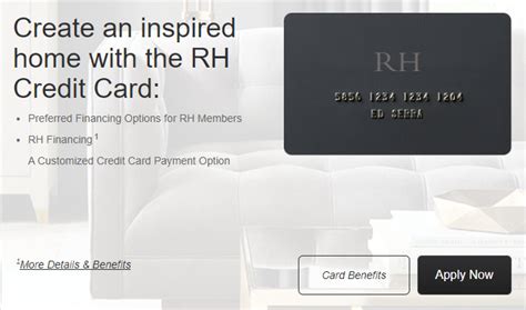 Rh Credit Card