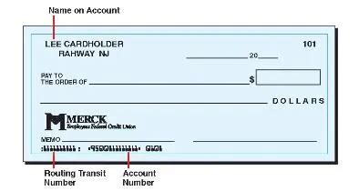 Routing And Transit Information Merck Employees Federal Credit Union Routing And Transit Information Merck Employees Federal Credit Union