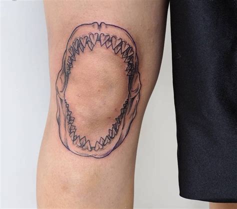 Shark Jaw Tattoo In 2024 Shark Tattoos Knee Tattoo Sleeve Tattoos Shark Jaw Tattoo In 2024 Shark Tattoos Knee Tattoo Sleeve Tattoos
