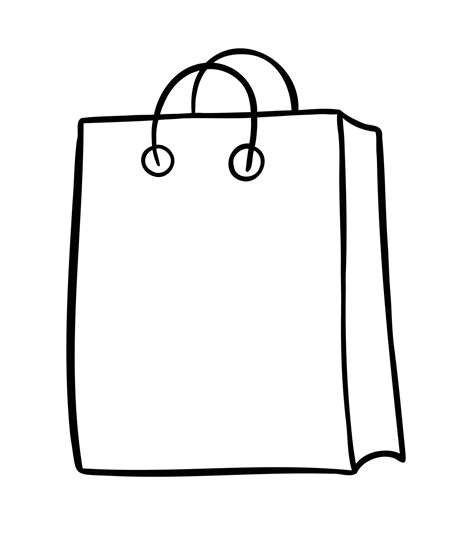 Shopping Bag Drawing
