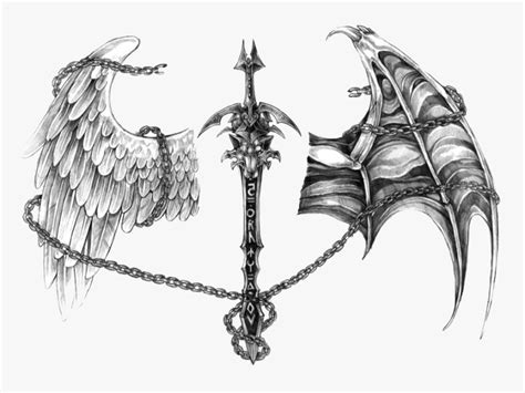 Tattoo Devil Demon Drawing Angel Free Transparent Image Angel And Tattoo Devil Demon Drawing Angel Free Transparent Image Angel And
