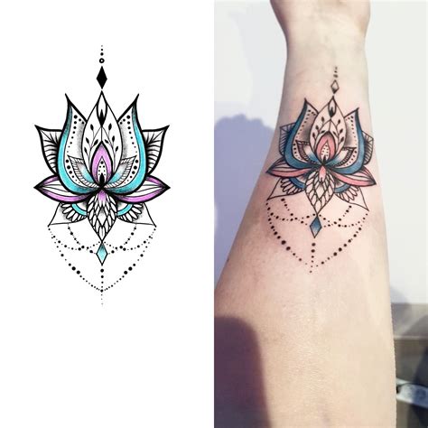 Tattoo Mandala Lotus