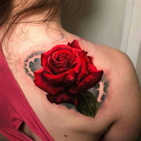 Tattoos Red Roses