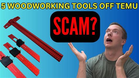 Temu Tool Scam Buying 5 Woodworking Tools Unboxing Review Scam Temu Tool Scam Buying 5 Woodworking Tools Unboxing Review Scam