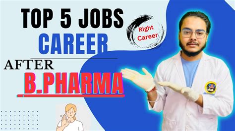 Top 5 Jobs After B Pharmacy Scope After B Pharma Best Career Option