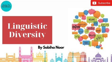What Is Linguistic Diversity Linguism Sabiha Noor Youtube What Is Linguistic Diversity Linguism Sabiha Noor Youtube